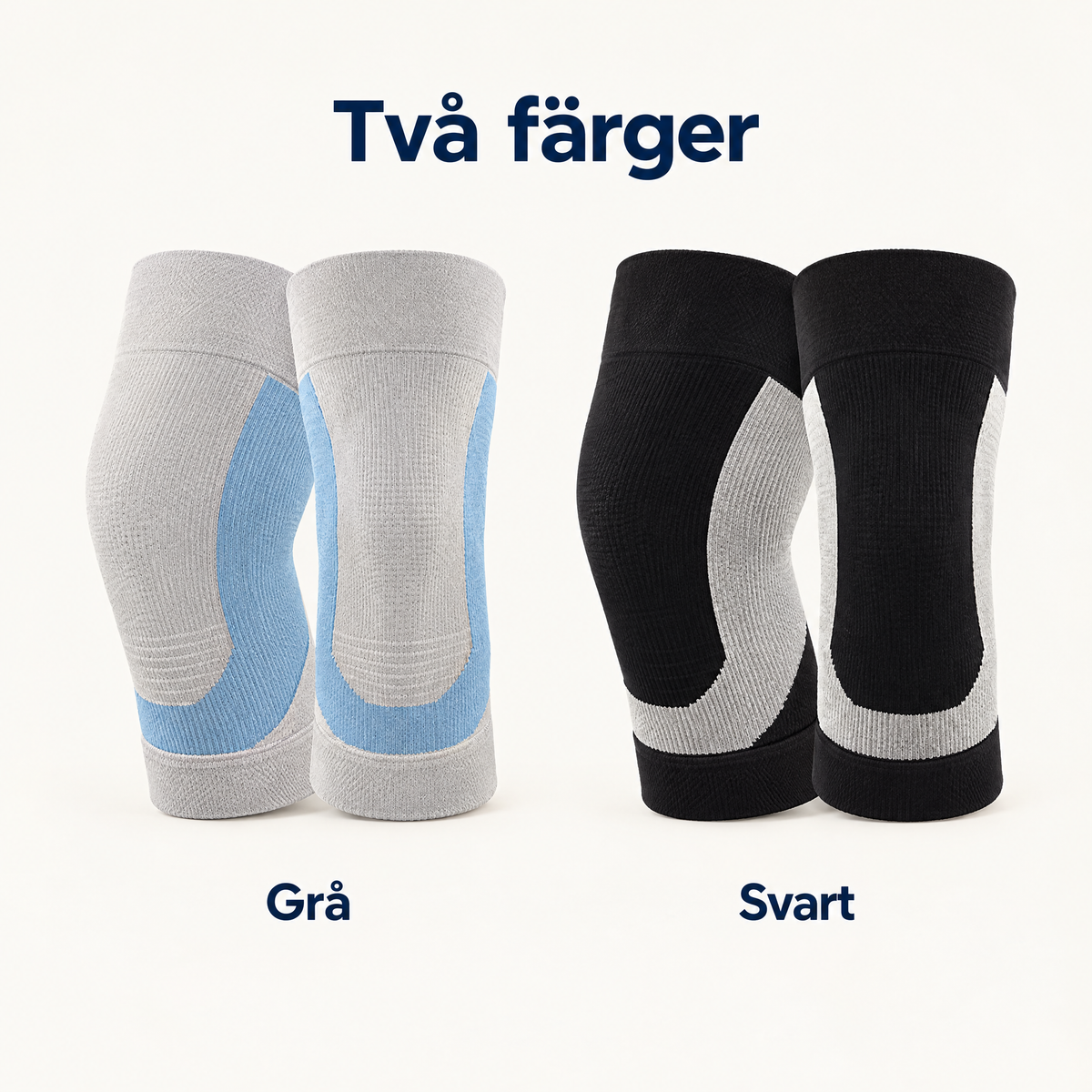 Två färger: Grå och Svart